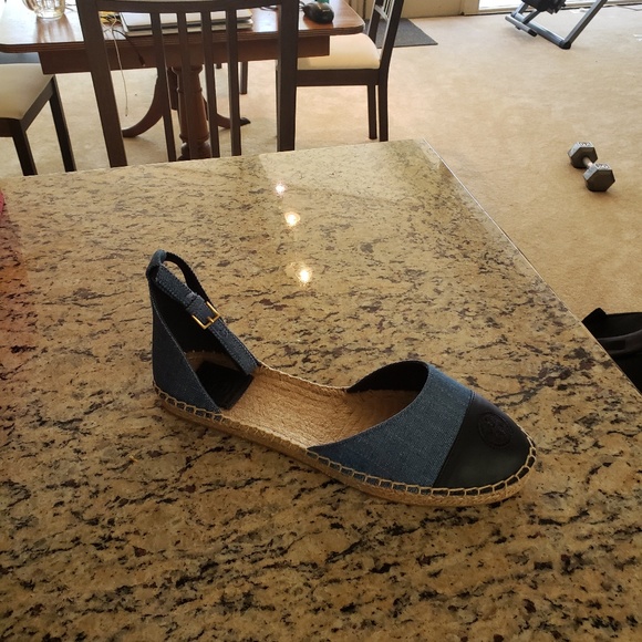 tory burch ankle strap espadrille